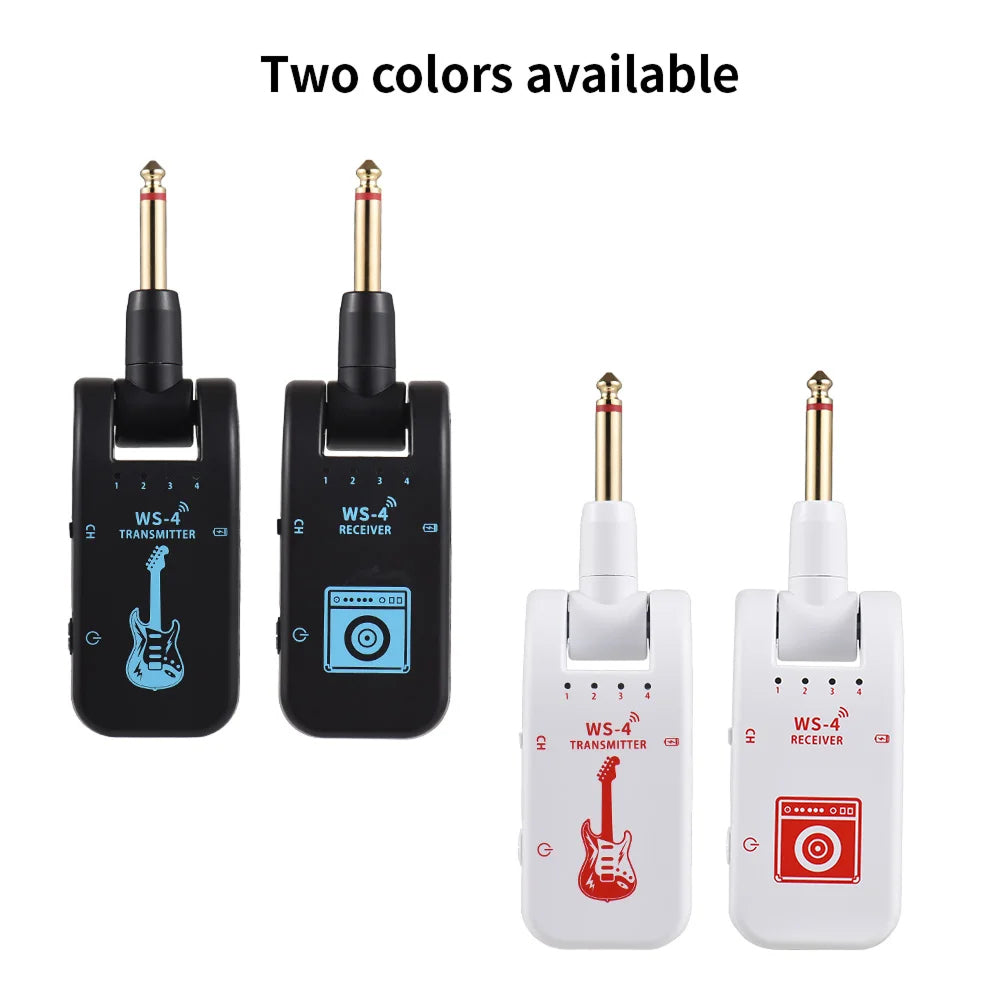 InsMazid 2.4GHz Wireless Guitar System for Stage & Studio