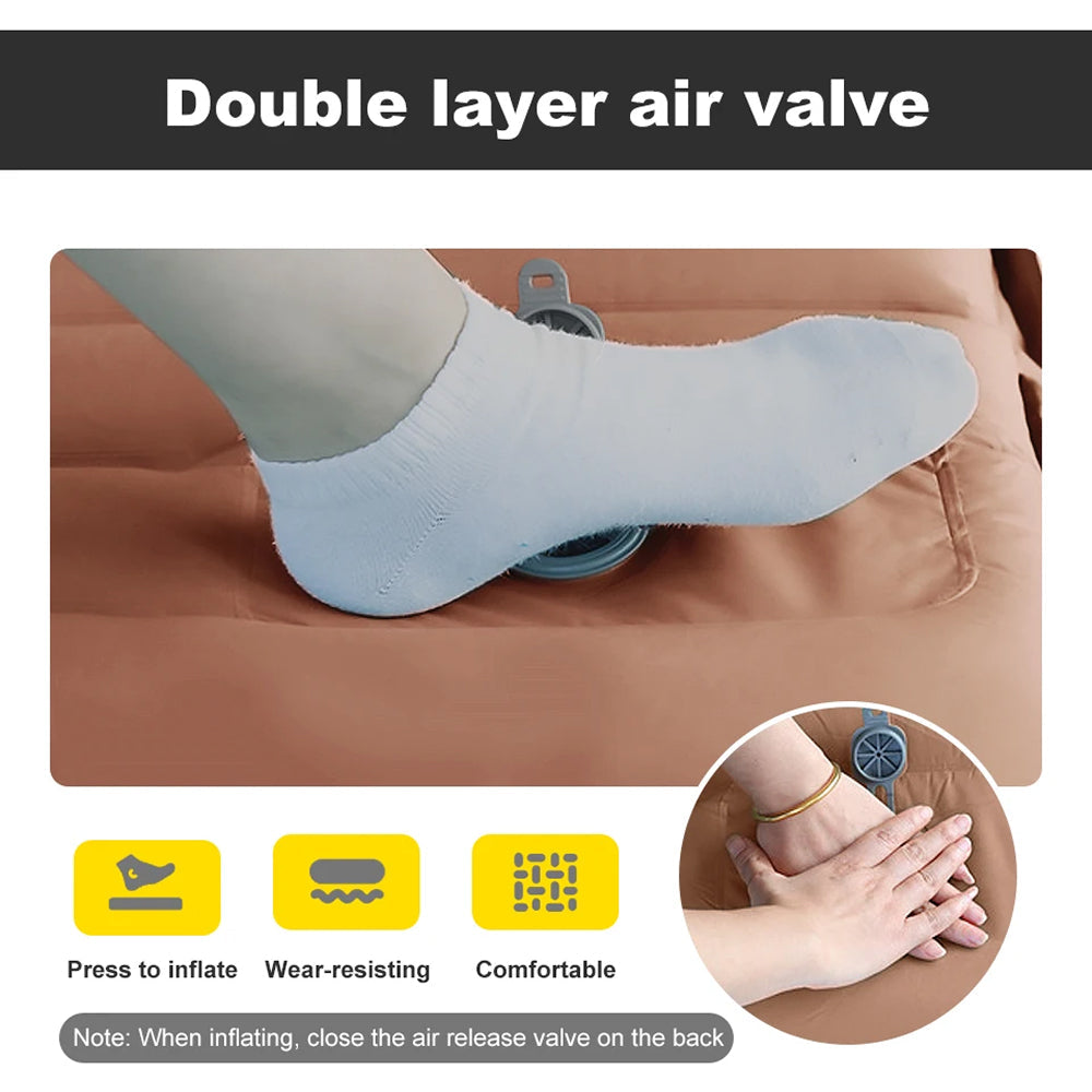 CapixMat Camping Mattress with 10cm Thick Substantial Cushioning