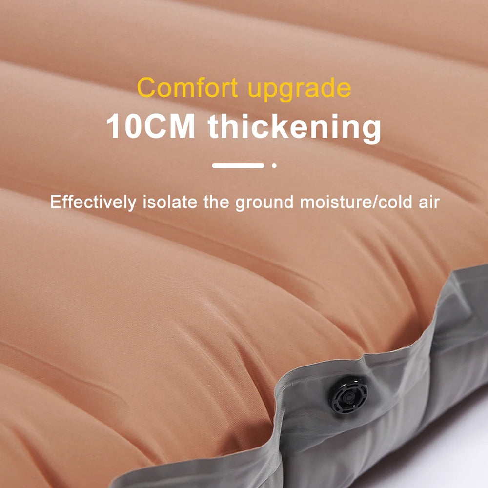 CapixMat Camping Mattress with 10cm Thick Substantial Cushioning