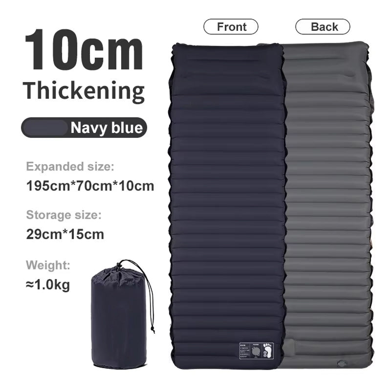 CapixMat Camping Mattress with 10cm Thick Substantial Cushioning