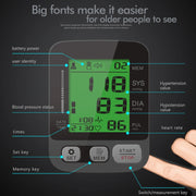 CareHelis Digital Upper Arm Blood Pressure Monitor with Voice and Backlight