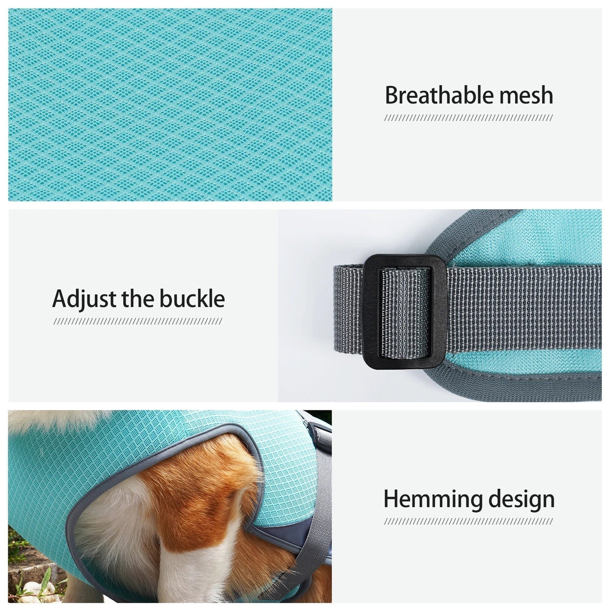 VeciGimax Evaporative Heat Relief Jacket for Dogs
