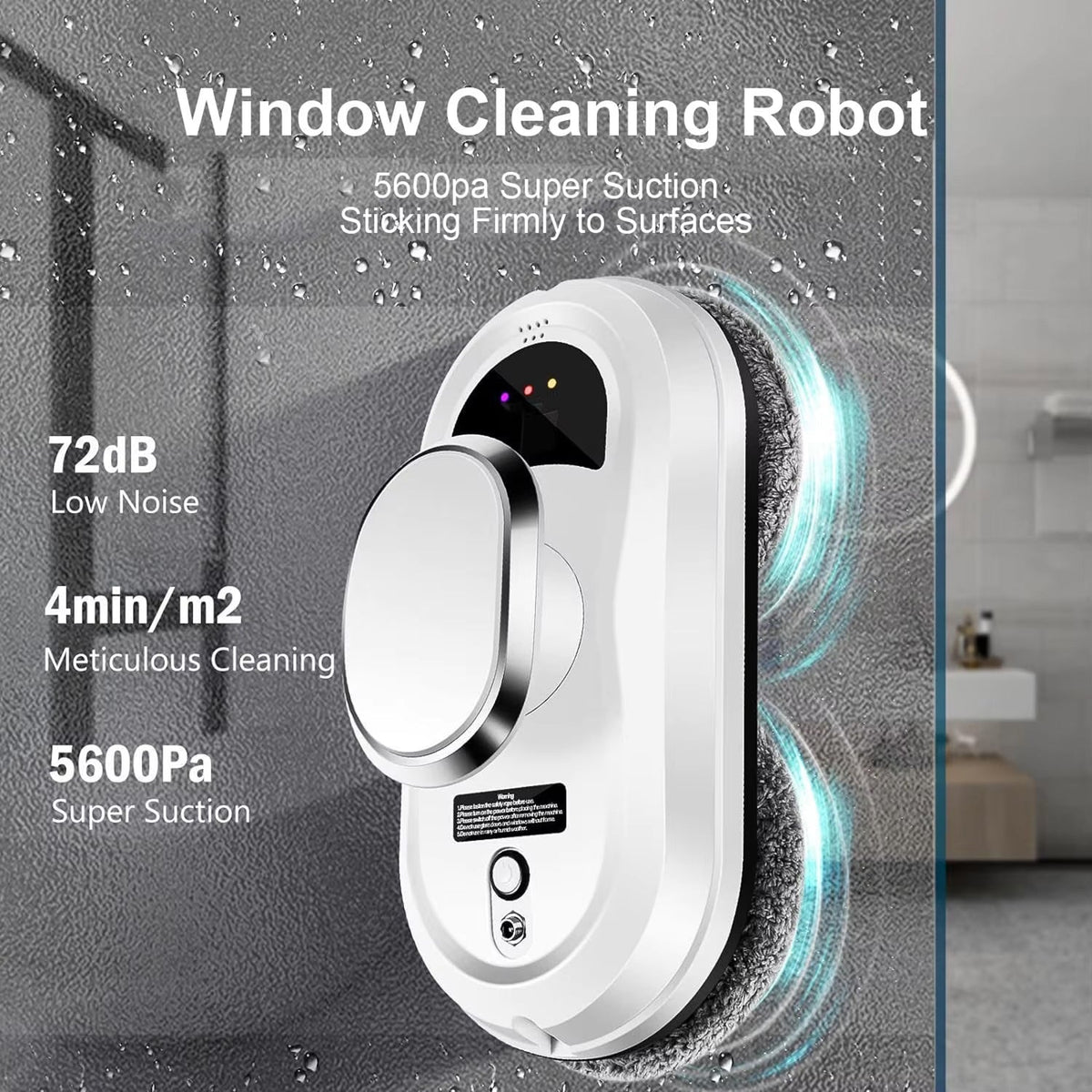 RelleBont Automatic Window Cleaning Robot with AI Navigation