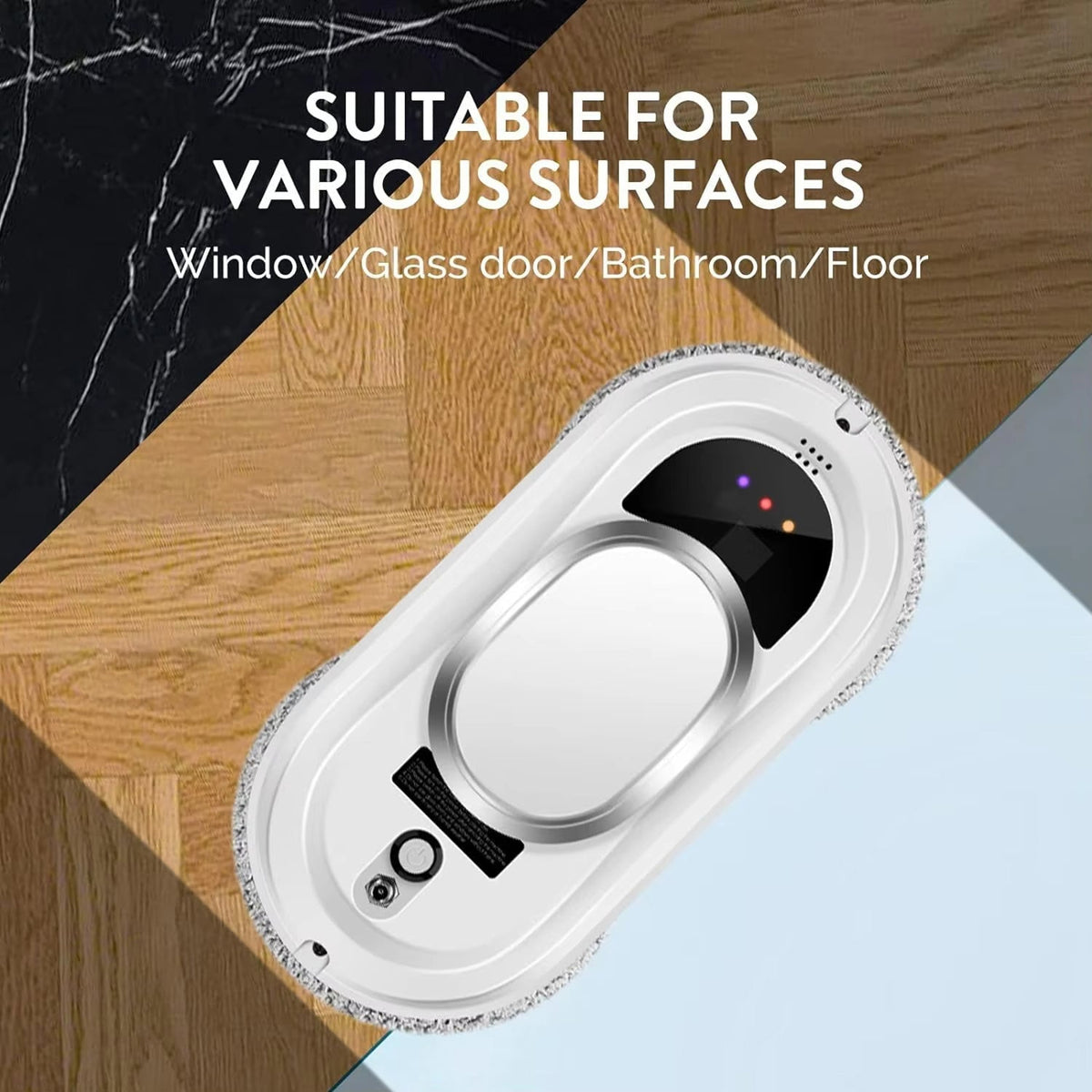 RelleBont Automatic Window Cleaning Robot with AI Navigation