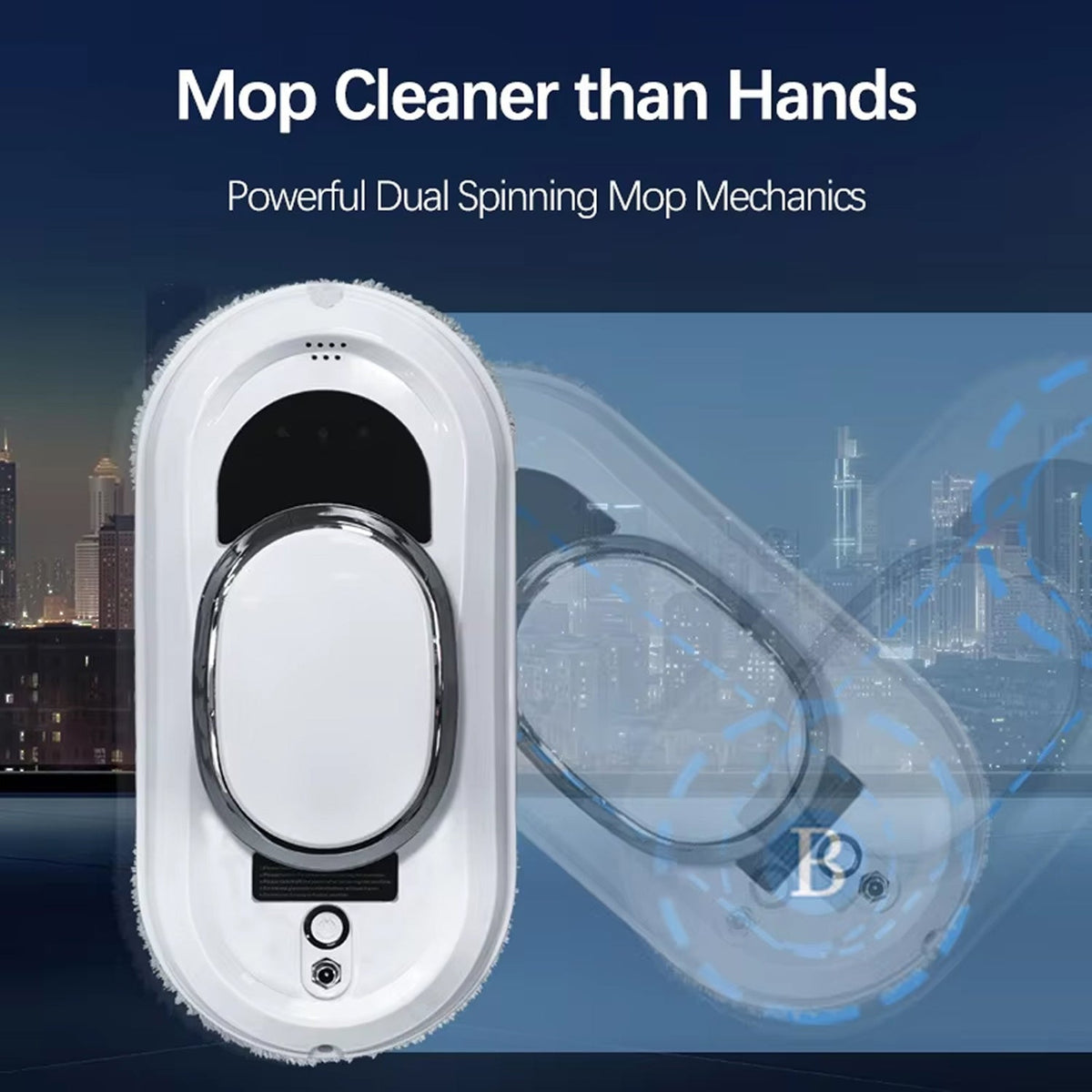 RelleBont Automatic Window Cleaning Robot with AI Navigation