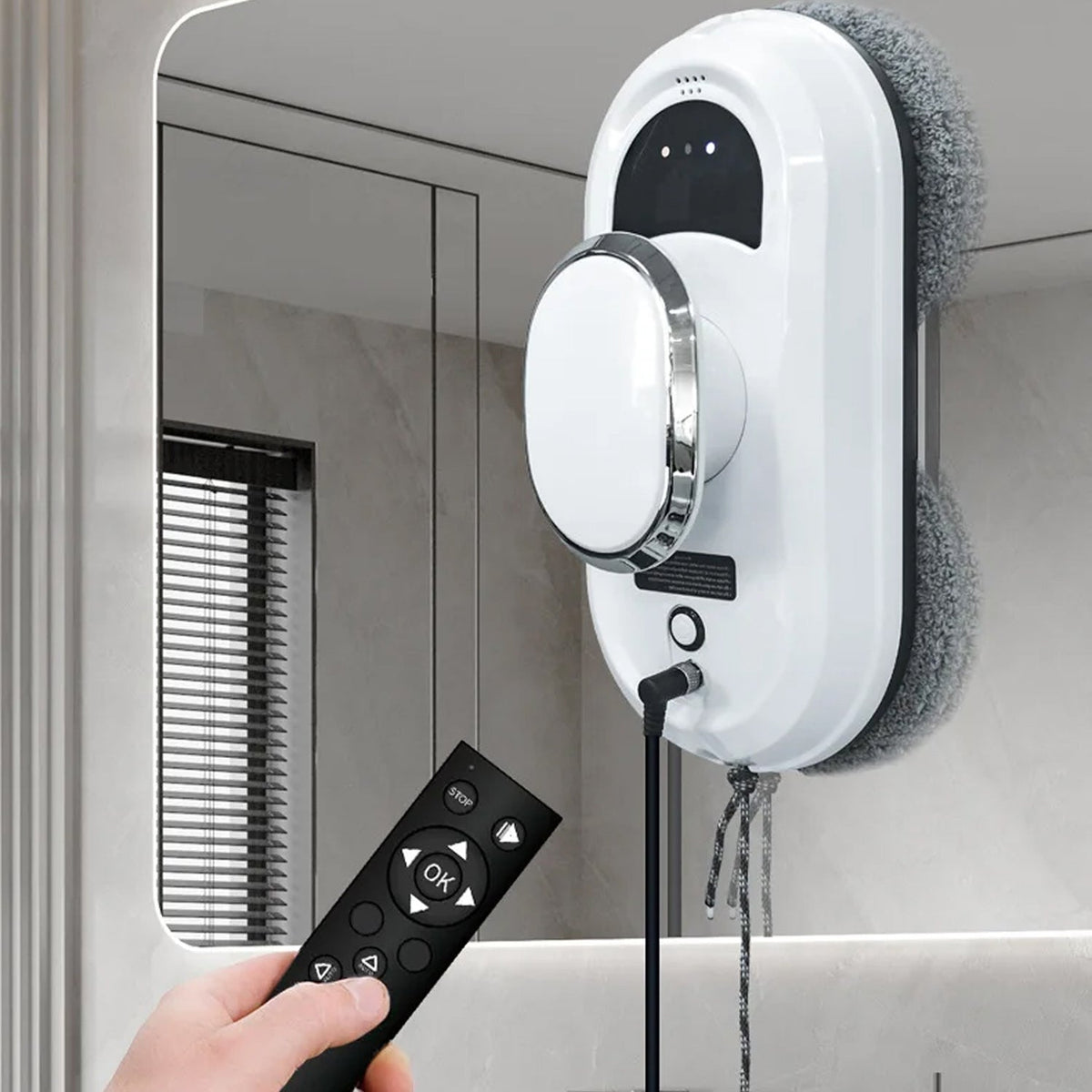 RelleBont Automatic Window Cleaning Robot with AI Navigation