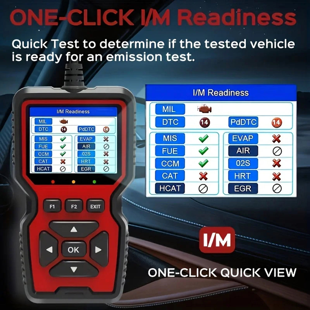 CodiRedix OBD2 Car Diagnostic Tool - 35,000+ DTC Library