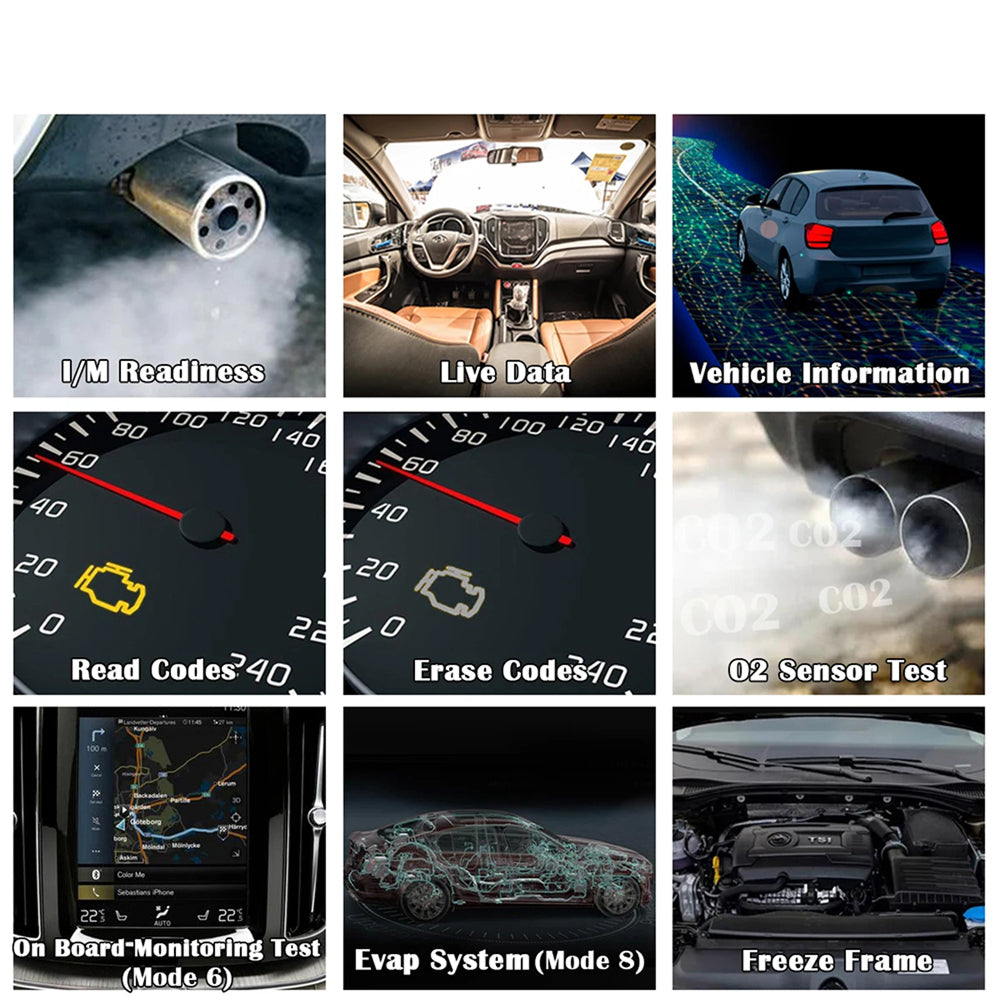 CodiRedix OBD2 Car Diagnostic Tool - 35,000+ DTC Library