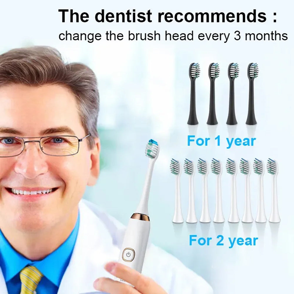 DeniClow S100 Sonic Electric Toothbrush with Wireless Charging