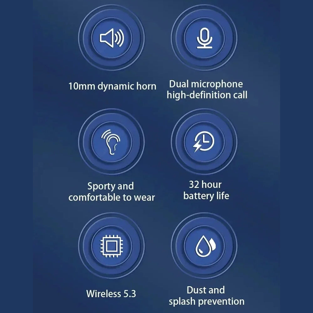 EariMixi Running Earbuds with Waterproof Hooks