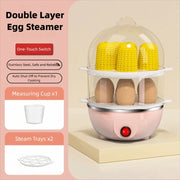 EgiMikix Double Layer 14-Egg Rapid Electric Cooker