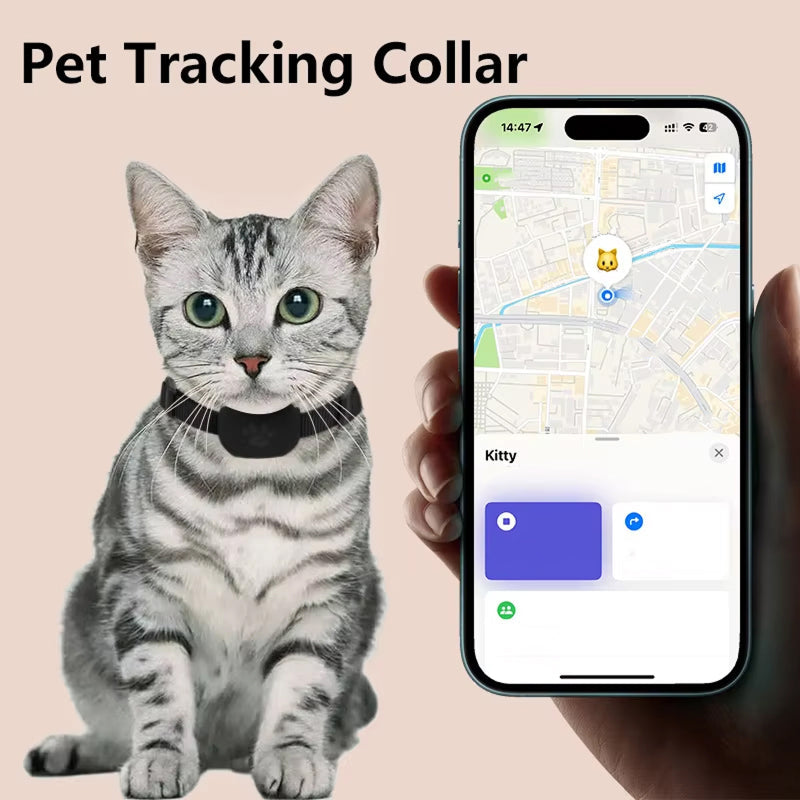 Finderlyx Apple Find My Cat GPS Tracker No Subscription