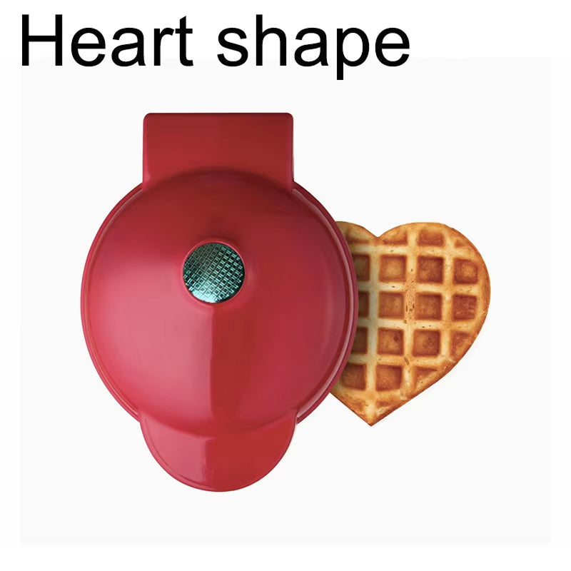 FoldYumi Mini Belgian Waffle Maker - Non-Stick & Rapid Heating