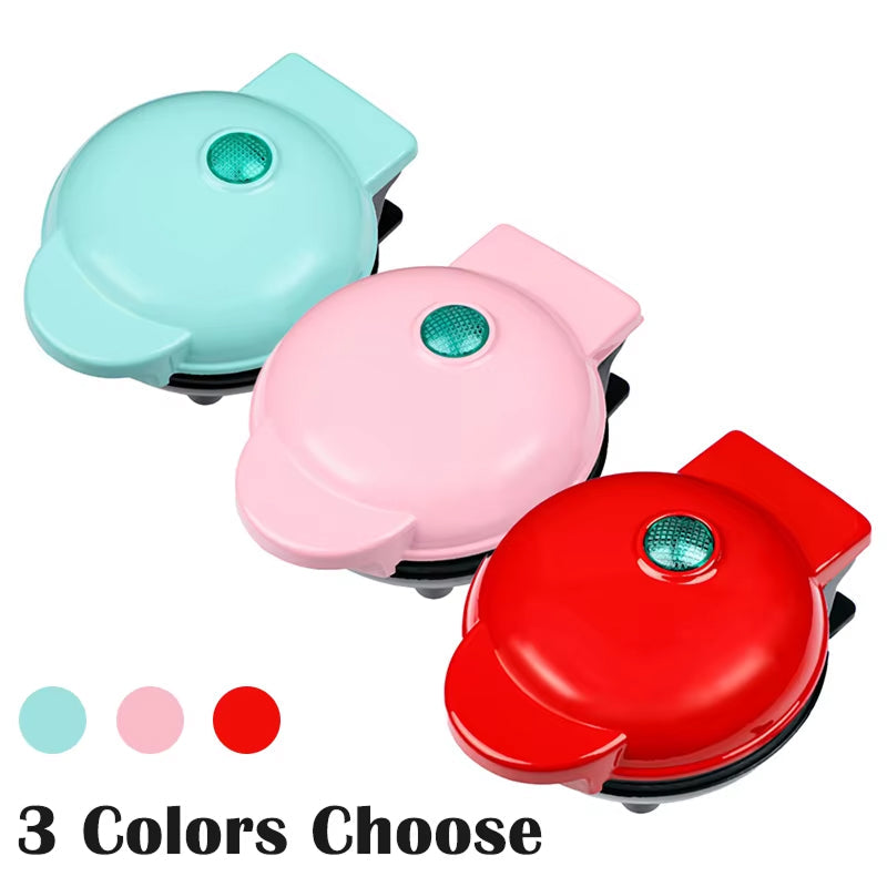 FoldYumi Mini Belgian Waffle Maker - Non-Stick & Rapid Heating