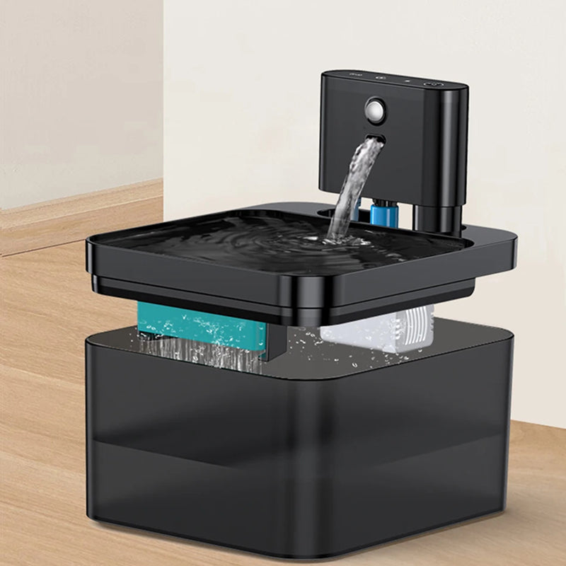 FotivCat cordless cat water fountain motion sensor pet fountain