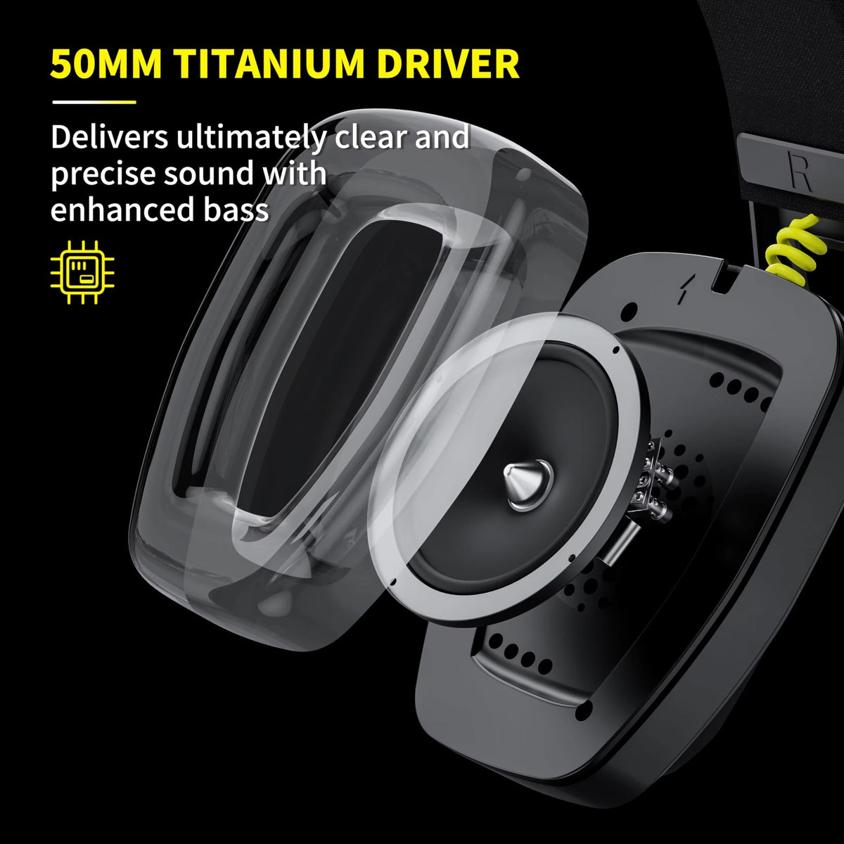 FreeLuxis V2 Dual Wireless Gaming Headset with Low Latency
