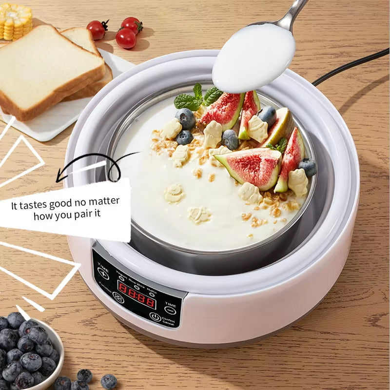 FresDaci 3-in-1 Automatic Yogurt, Natto & Rice Wine Fermentation Machine