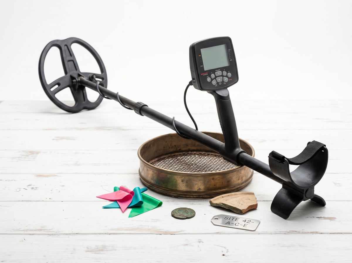 HunTonnix Professional Beginner Metal Detector | 10-Inch Deep Detection
