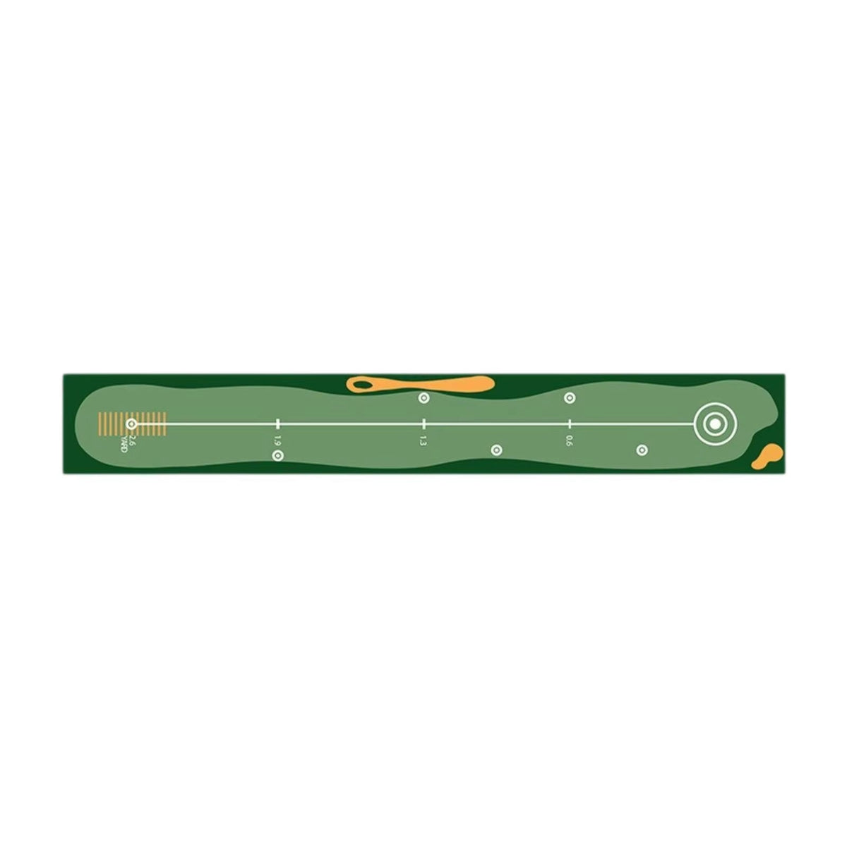 GolfMatix Professional Home Putting Mat with Alignment
