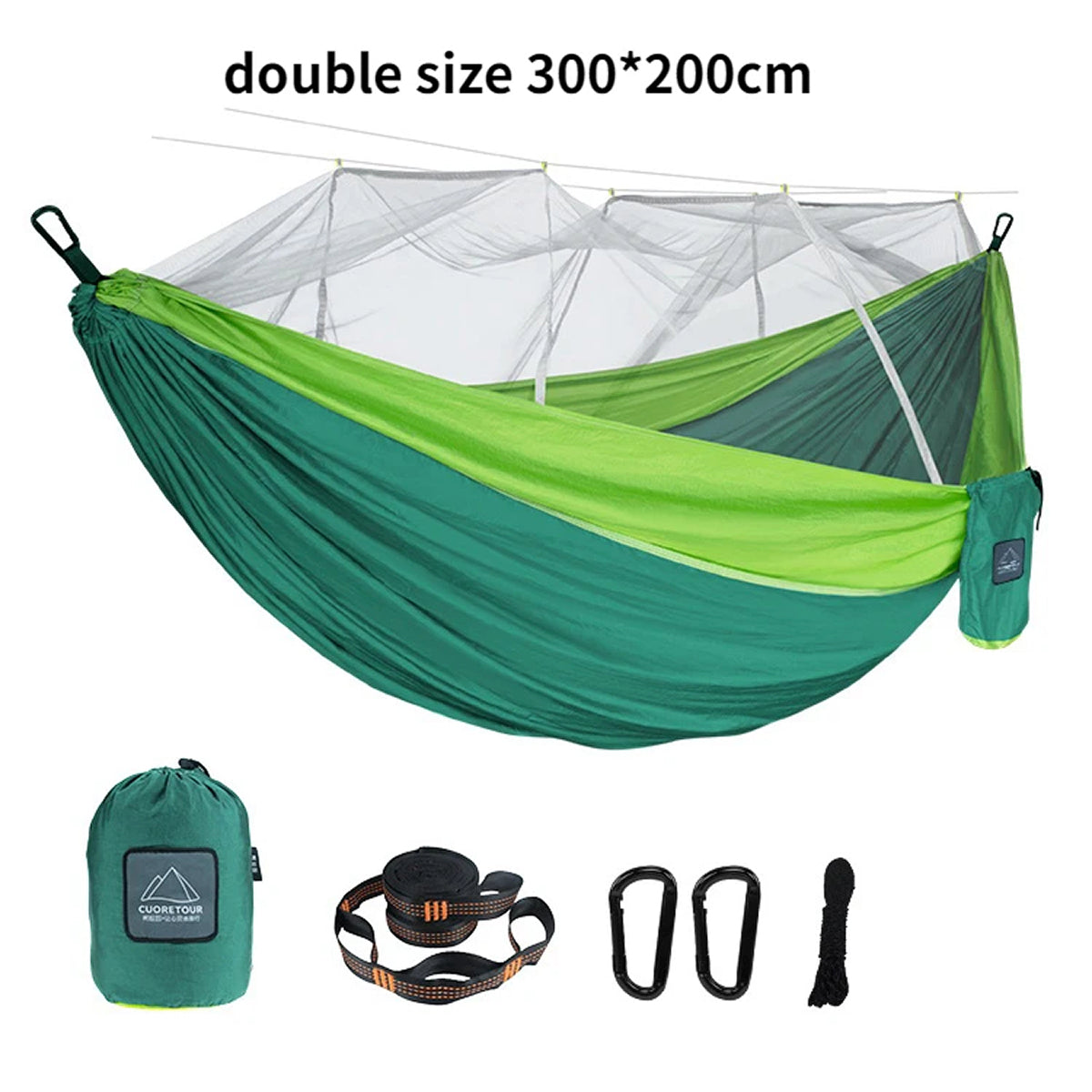 HamoxCix Camping Hammock with Mosquito Net