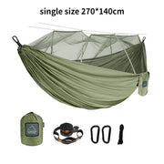 HamoxCix Camping Hammock with Mosquito Net