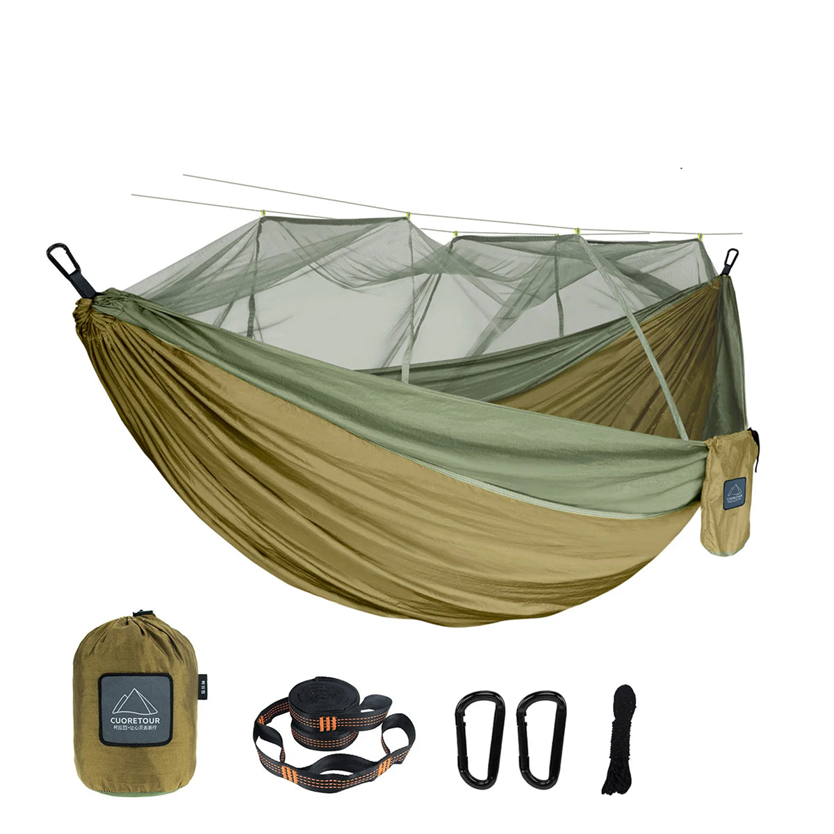 HamoxCix Camping Hammock with Mosquito Net