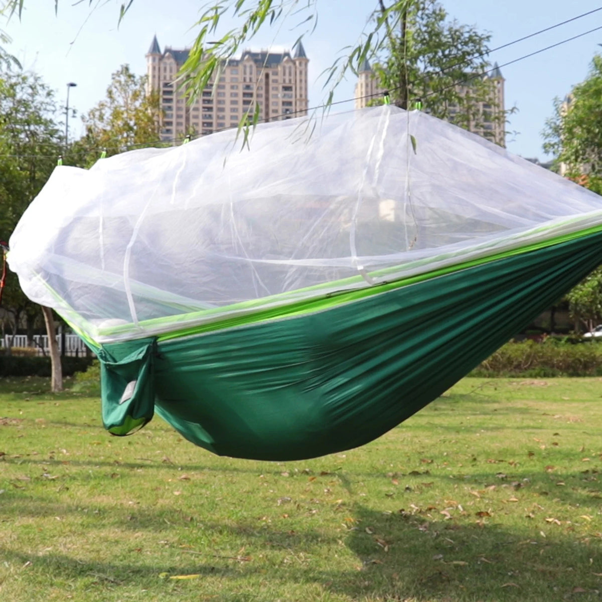 HamoxCix Camping Hammock with Mosquito Net