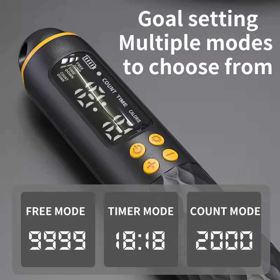 JaliRope Bluetooth Smart Skipping Rope with App Tracking