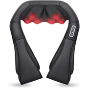 NekiMaxiv Deep Tissue Shiatsu Neck and Shoulder Massager with Heat
