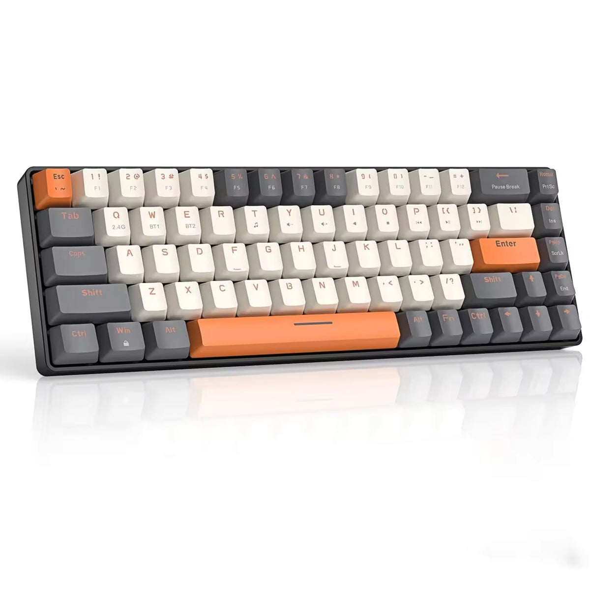Nexokeyt Tri-Mode Hot-Swappable RGB Gaming Keyboard