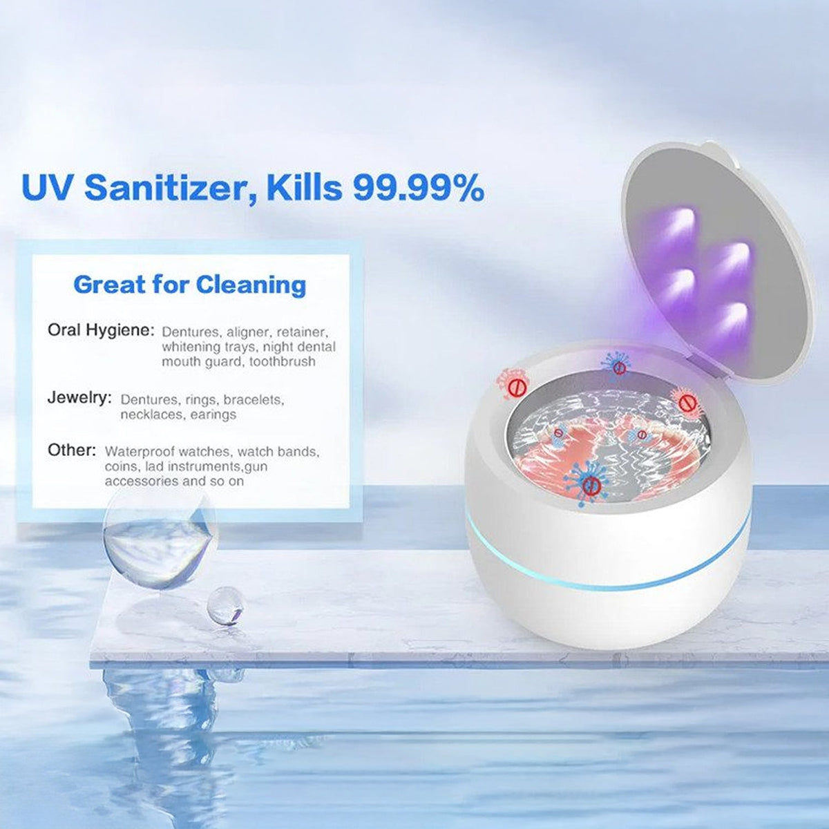 OsicClear Ultrasonic Retainer Cleaner