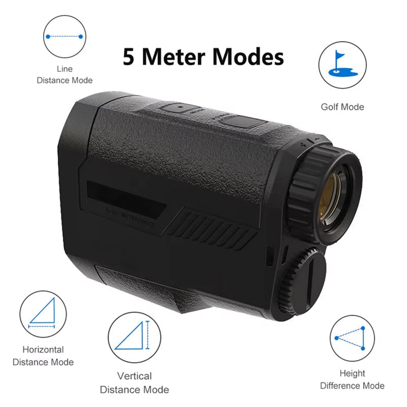 ParynGolf Laser Golf Rangefinder with Slope and Flag Lock