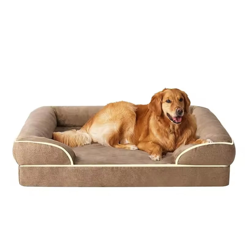 PawComfi Orthopaedic Memory Foam Dog Bed with Waterproof Liner