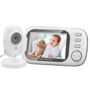 PoiseFin Secure FHSS Baby Monitor No Wi-Fi Privacy Guaranteed