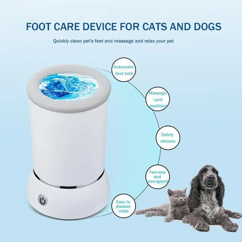 RavyStil Automatic Dog Paw Cleaner for Muddy Paws