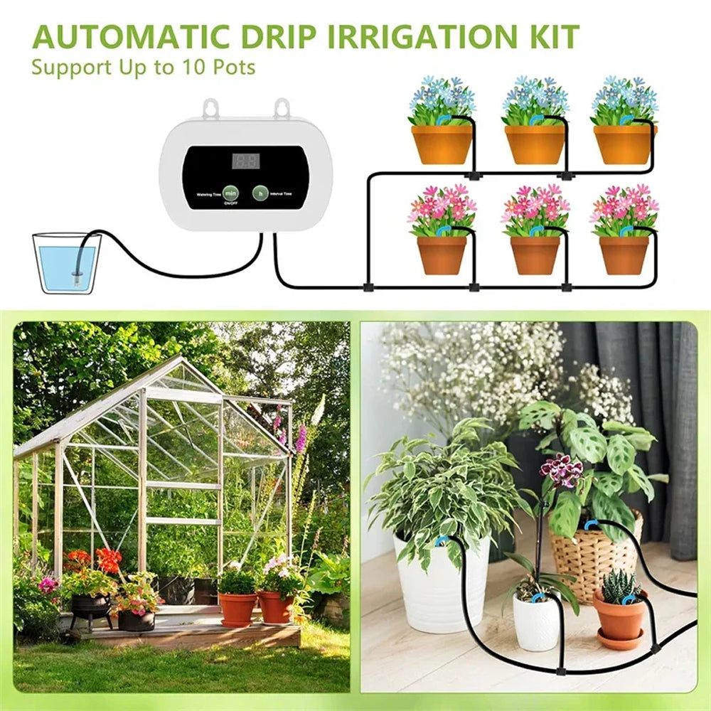 Rovehilan Automatic Drip Irrigation System with Timer
