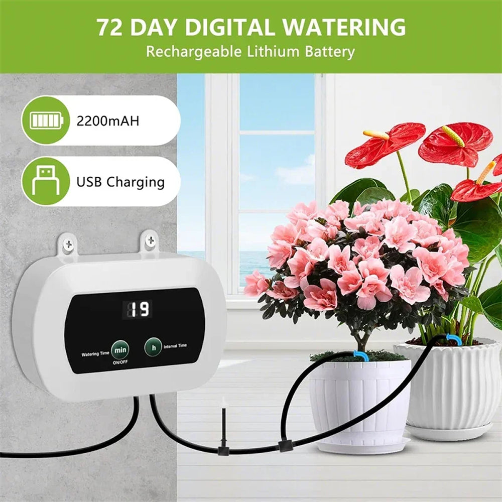 Rovehilan Automatic Drip Irrigation System with Timer