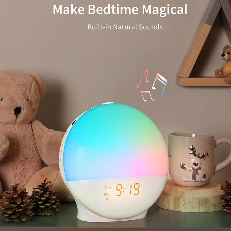 SerenBric Sunrise Alarm Clock with 15 Light Colours