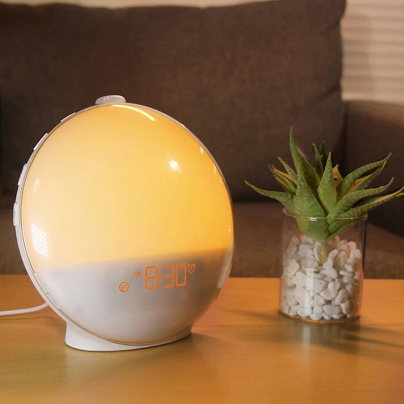 SerenBric Sunrise Alarm Clock with 15 Light Colours