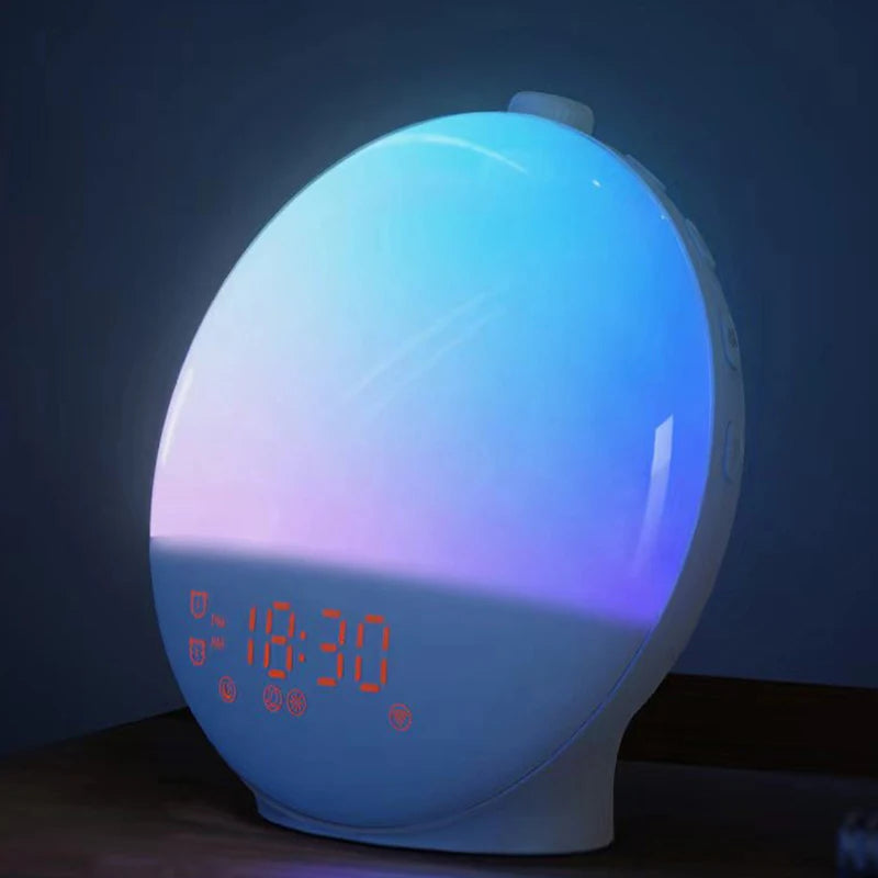 SerenBric Sunrise Alarm Clock with 15 Light Colours