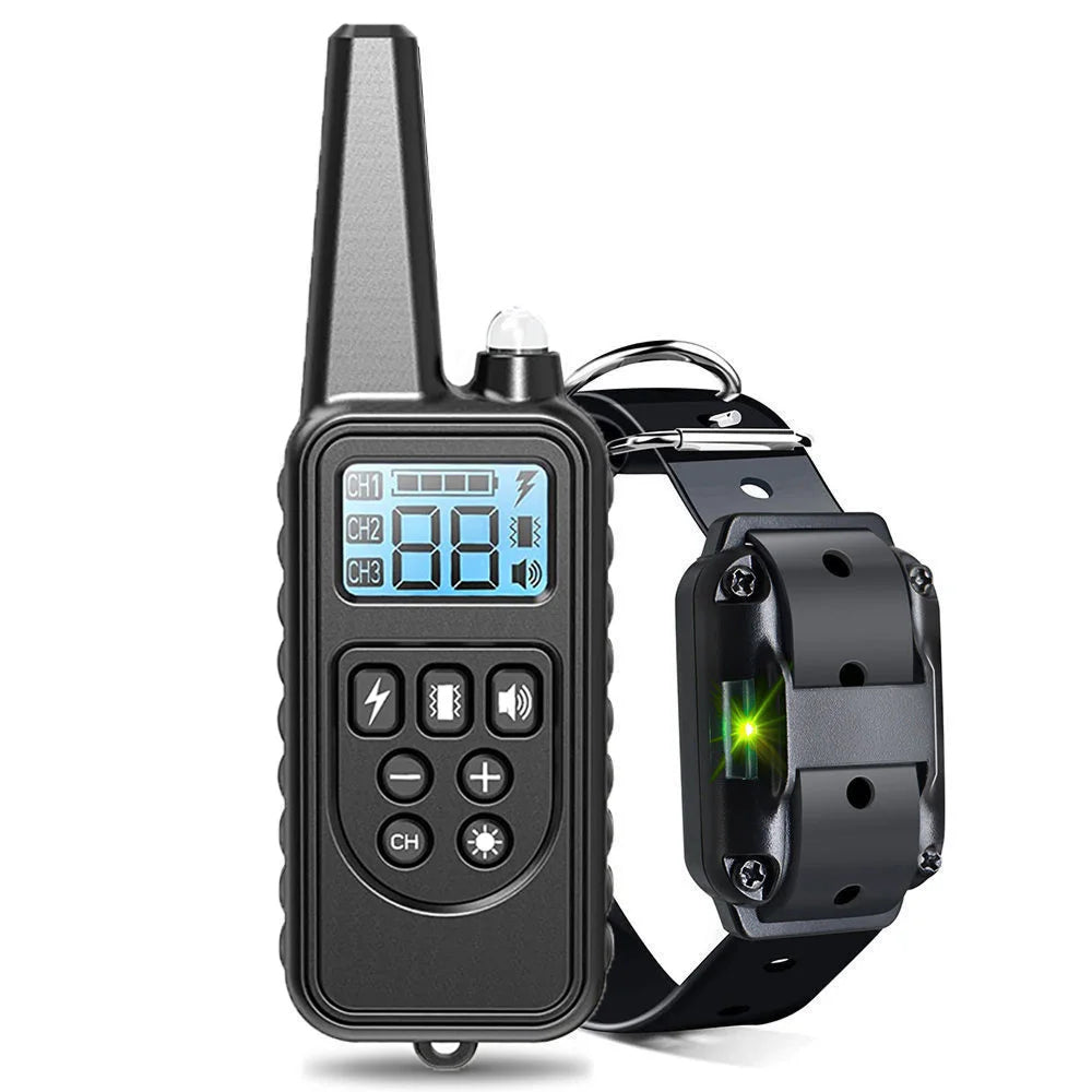 ShokiDex 800m Long Range Waterproof Dog Training Shock Collar