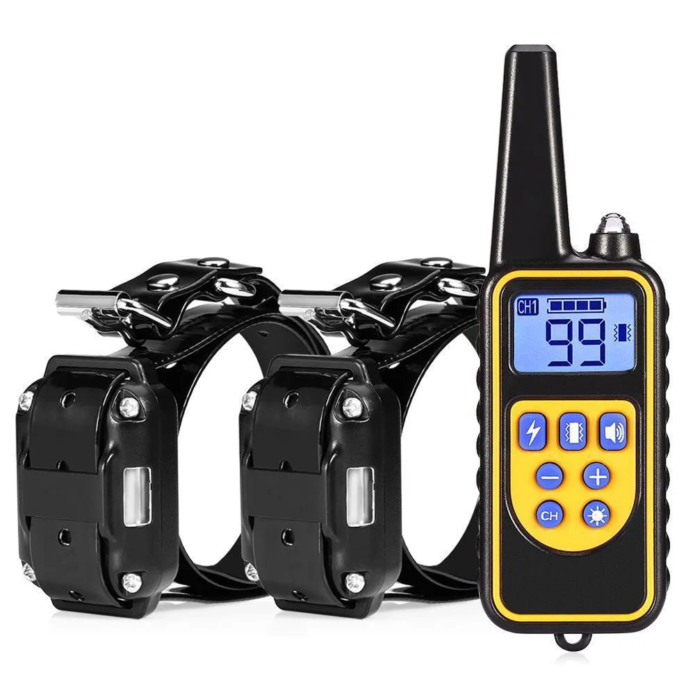 ShokiDex 800m Long Range Waterproof Dog Training Shock Collar