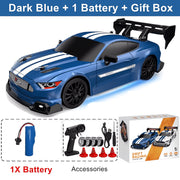 SkidFlux 4WD High-Speed RC Drift Car with LED Lights