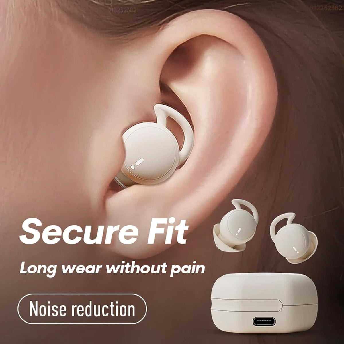 SomnusPil V3 Comfortable Sleep Earbuds for Side Sleepers UK