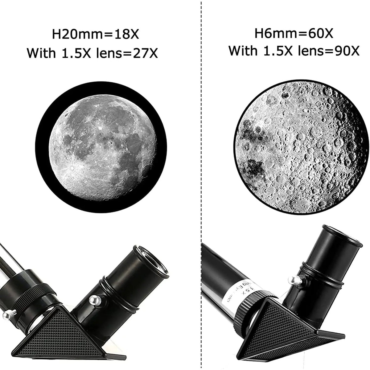 StarySeek Portable 90X High-Power Beginner Telescope