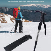 TrekPixin Ultralight Foldable Aluminum Alpenstock Hiking Pole
