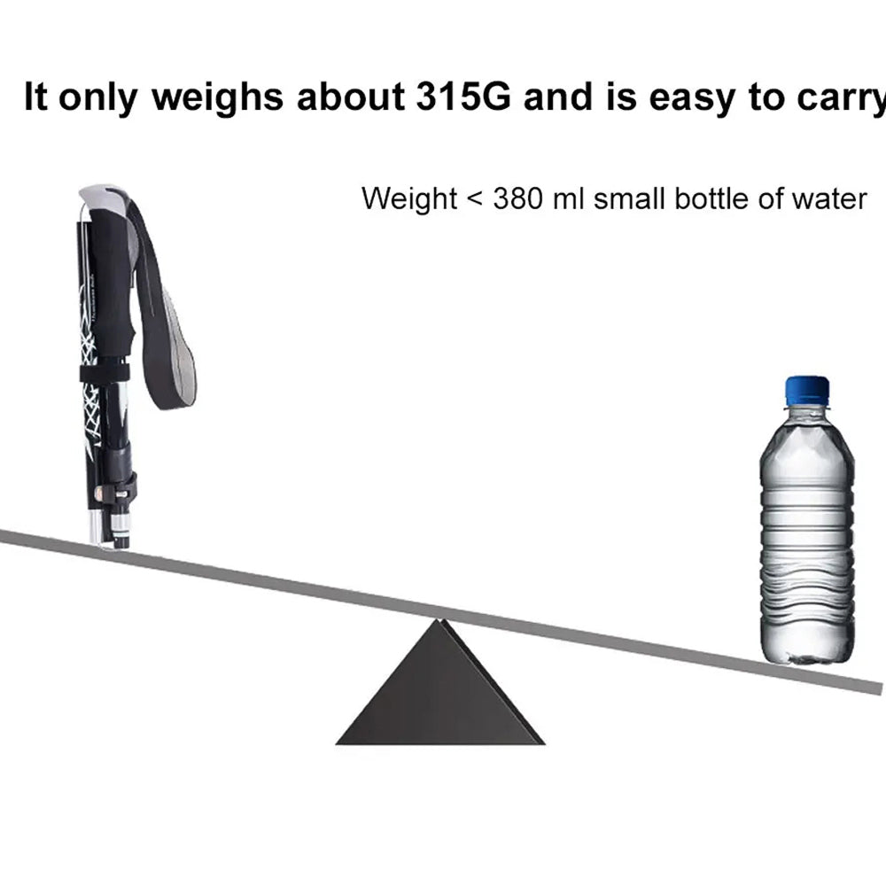 TrekPixin Lightweight Foldable Aluminum Hiking Pole