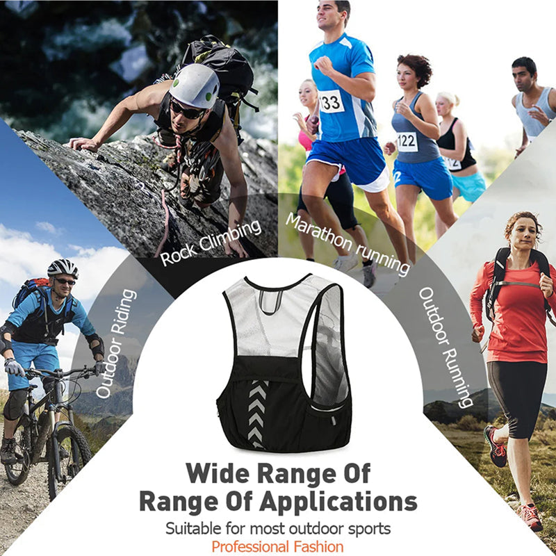 VetixMi Ultralight 108g Waterproof Hydration Running Vest for Trail & Marathons