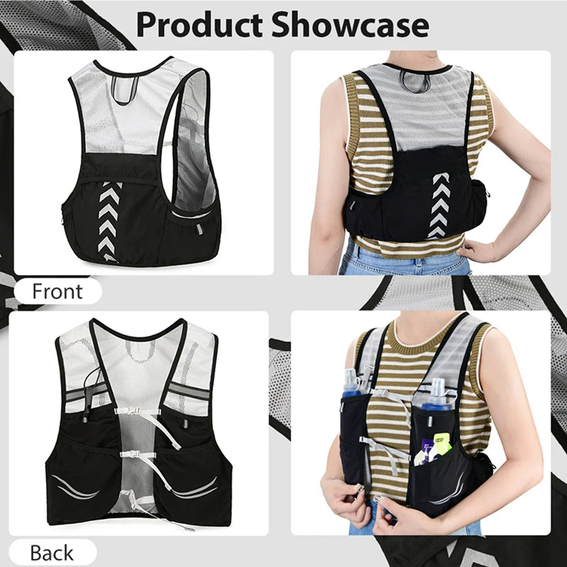 VetixMi Ultralight 108g Waterproof Hydration Running Vest for Trail & Marathons