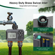 ViGratix Smart Dual-Zone Garden Irrigation Controller with Rain Delay